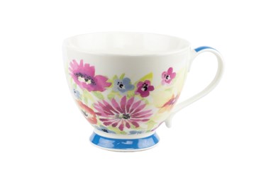 Tazza 415ml Springfield con fiori FES