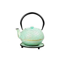 Gusseisen Teekanne 0,9L Hoshi mint-gold