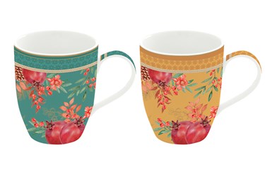 Set 2 cups 350ml AUTUMN SYMPHONY