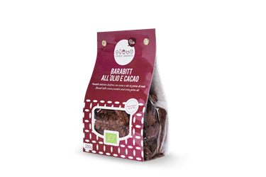 Biscotti Barabit all'olio di mais e cacao Bio 50g