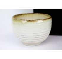 Matcha bowl color crema 10x7 cm